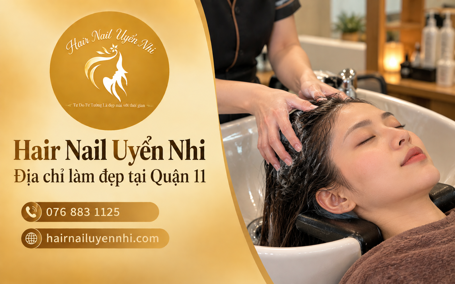 Gội đầu dưỡng sinh tại Quận 11 – kết hợp chăm sóc tóc và thư giãn sau ngày dài