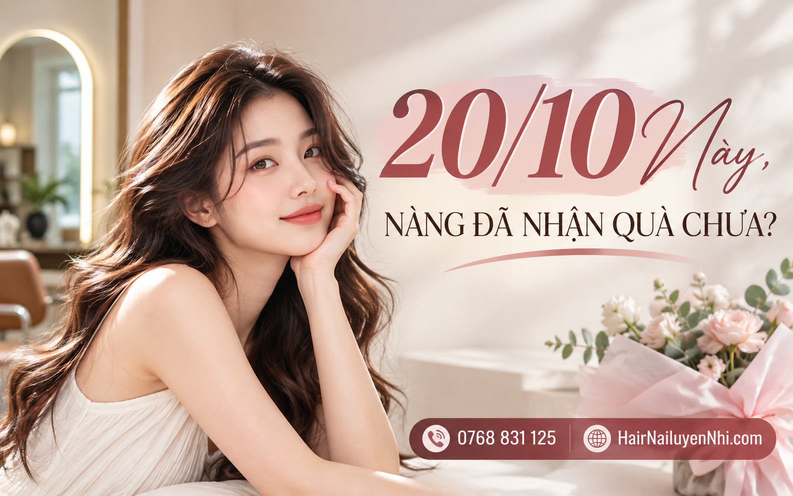 Đón 20/10 thật rạng rỡ cùng những trải nghiệm làm đẹp đầy cảm hứng