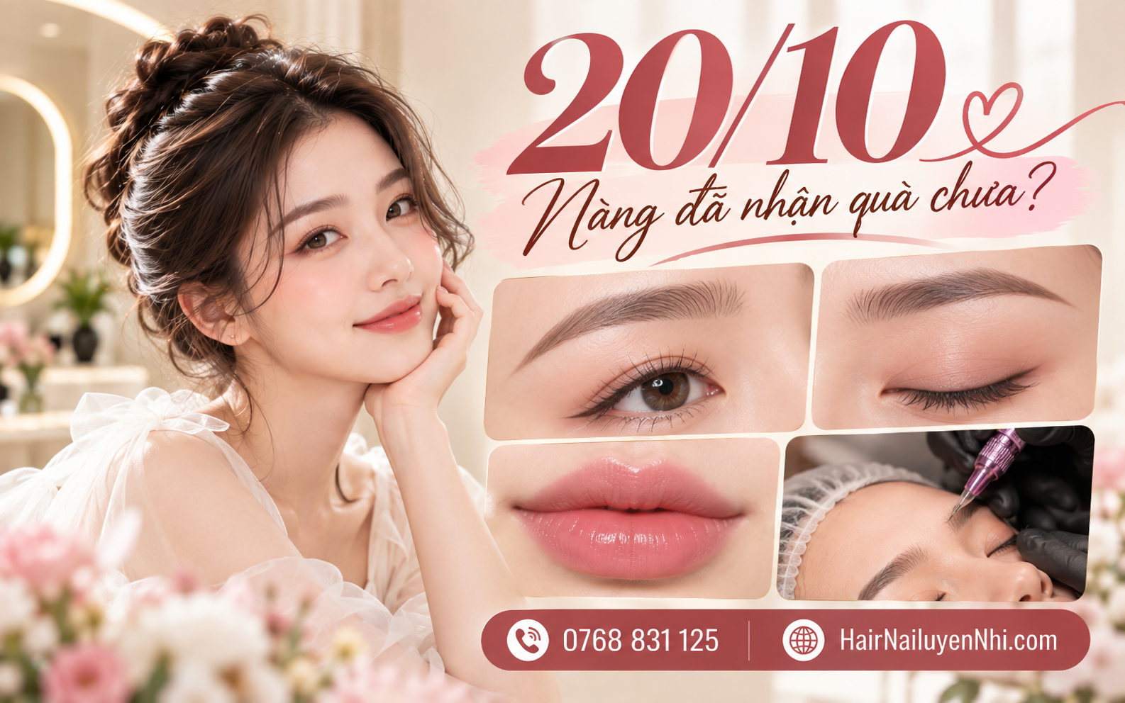 Hair Nail Uyển Nhi đồng hành cùng nàng trên hành trình hoàn thiện vẻ đẹp riêng