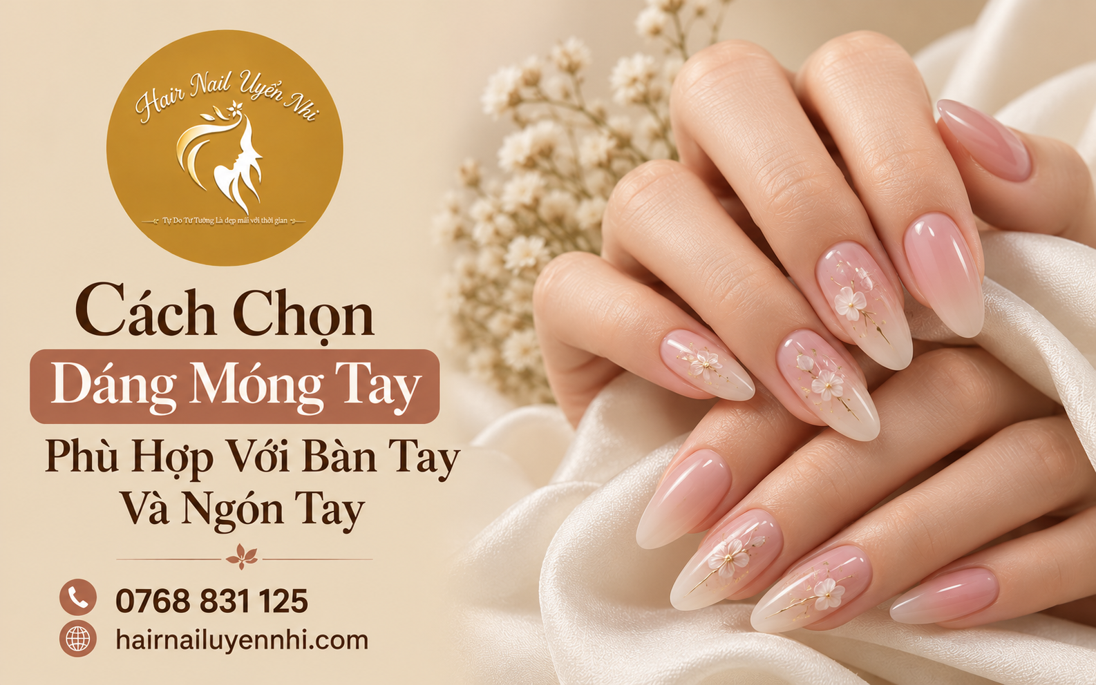 Những đường cong mềm mại có thể tạo cảm giác ngón tay thanh thoát hơn