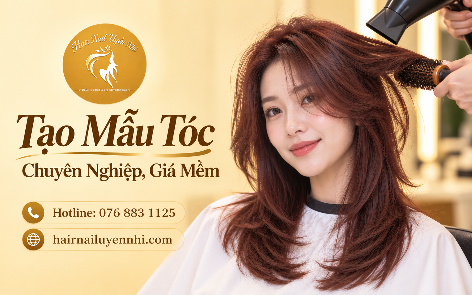 Uyển Nhi cam kết thuốc đạt chất lượng, đảm bảo cho da đầu và tóc của Quý khách