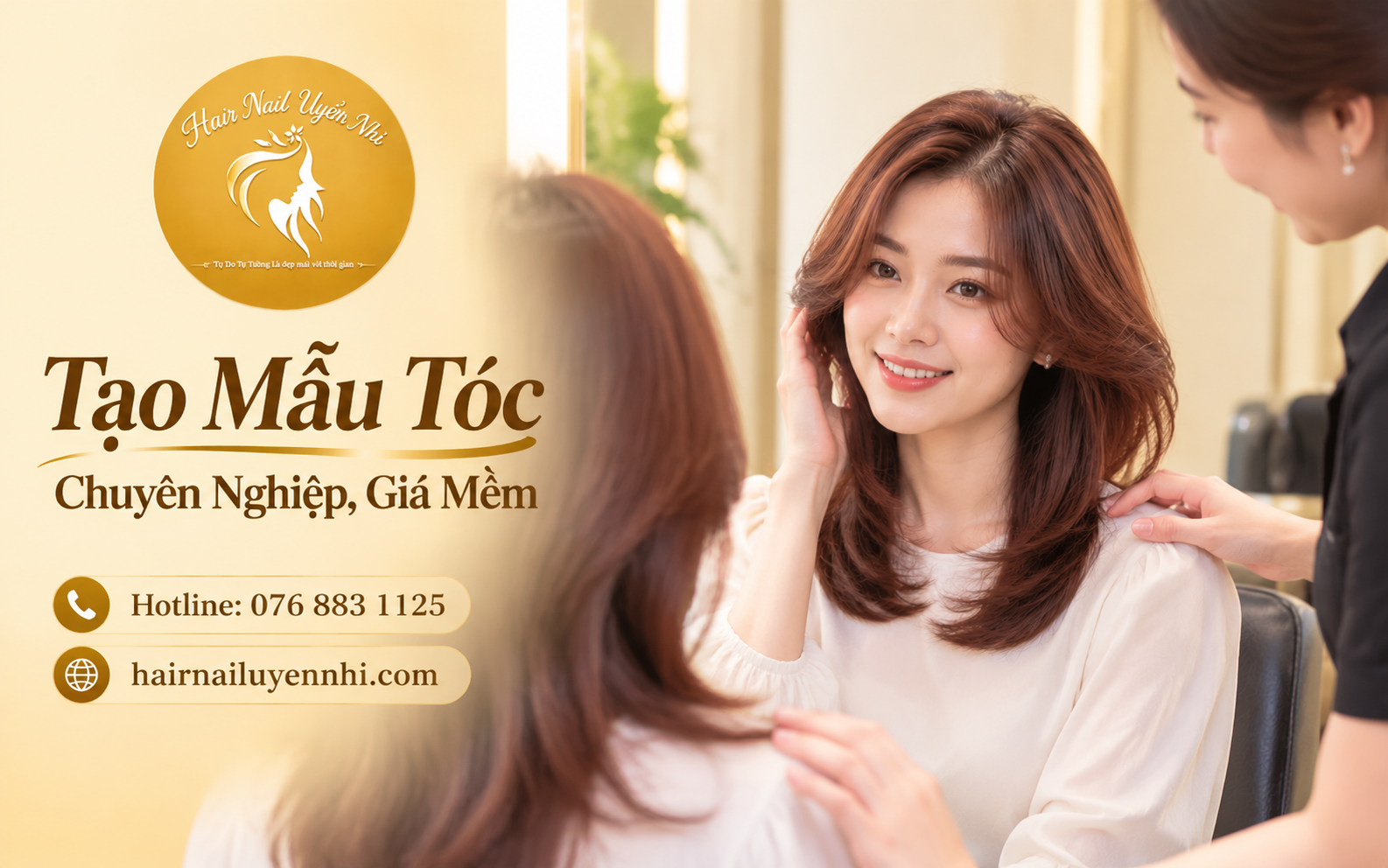 Uyển Nhi cam kết tư vấn rõ ràng, báo giá trước khi làm, không chèo kéo khách