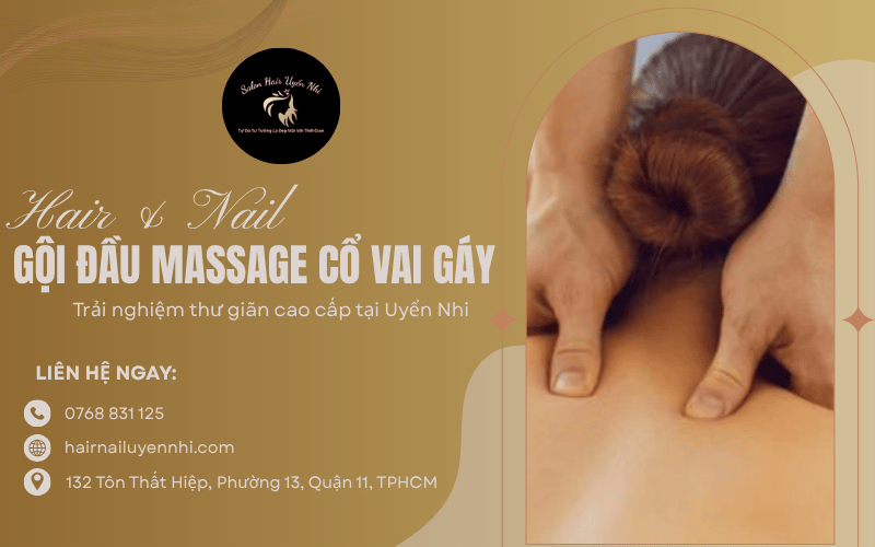 gội đầu massage cổ vai gáy Q11
