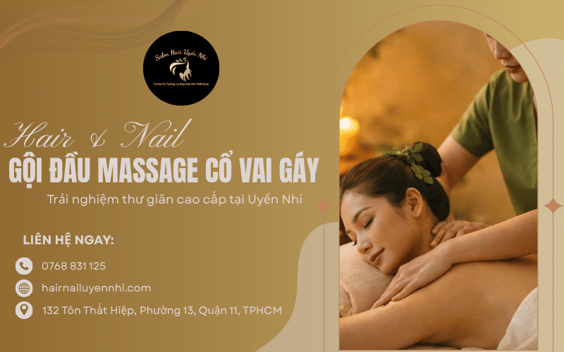 gội đầu massage cổ vai gáy Q11