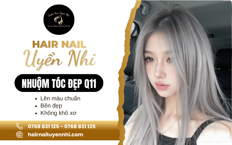 nhuộm tóc đẹp Q11