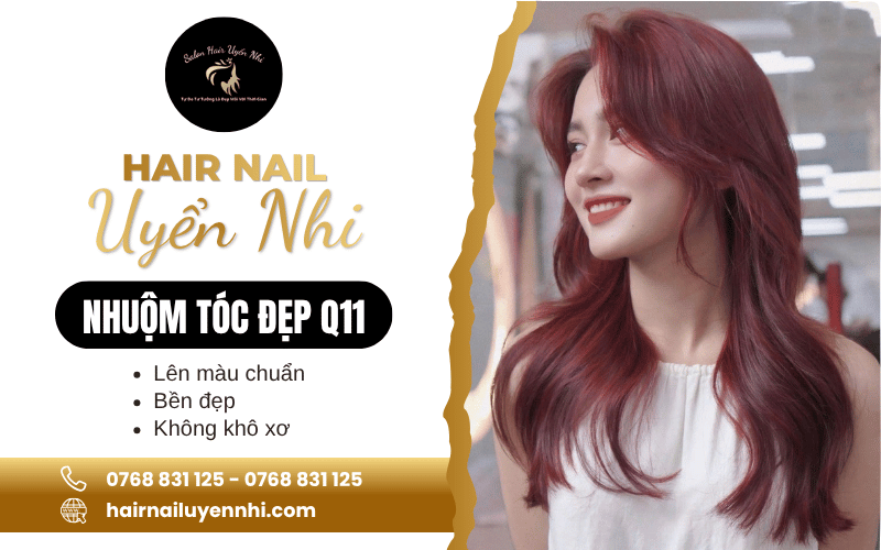 nhuộm tóc đẹp Q11