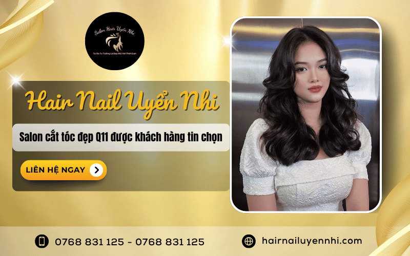 salon cắt tóc đẹp Q11