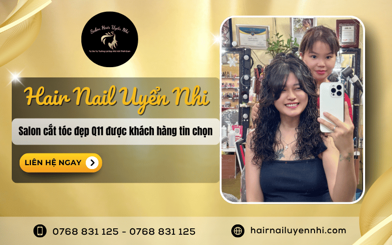 salon cắt tóc đẹp Q11