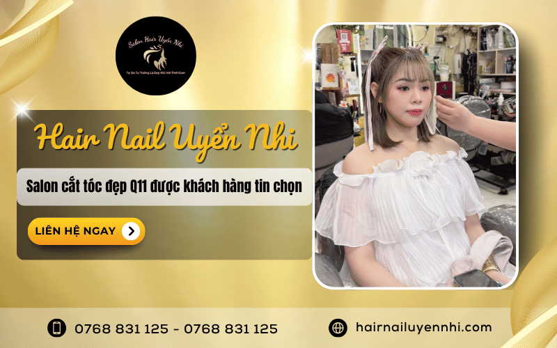 salon cắt tóc đẹp Q11